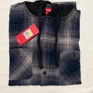Union Bay Switchback Flannel Hoodie